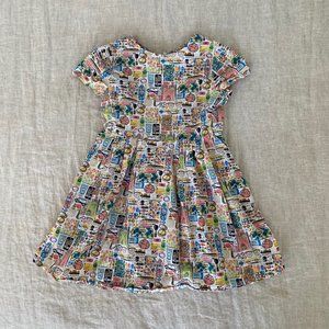 Maan Retro Style Circle Skirt Dress